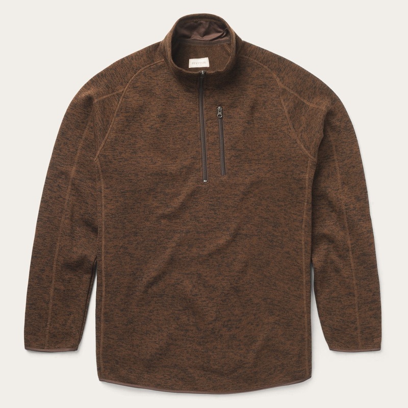 Pullover Knit Sweater Brown M