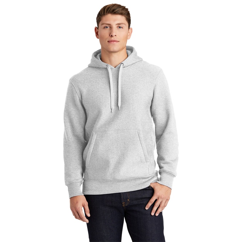 Sport-Tek F281 Super Heavyweight Pullover Hooded Sweatshirt Athletic Heather XS