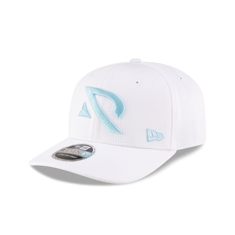 Arlington Renegades White 9SEVENTY Stretch-Snap Hat One Size