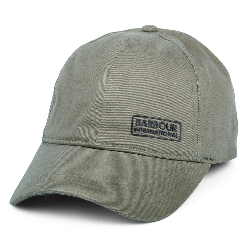 Barbour International Norton Drill Baseball Cap – Khaki Adjustable