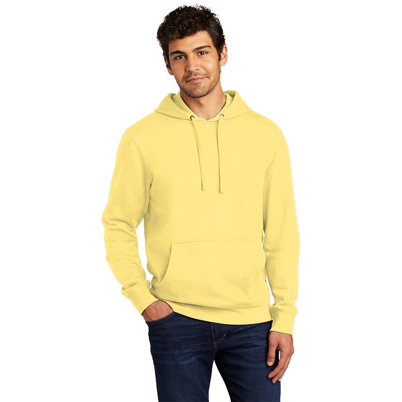 District DT6100 V.I.T. Fleece Hoodie – Light Yellow Light Yellow XS