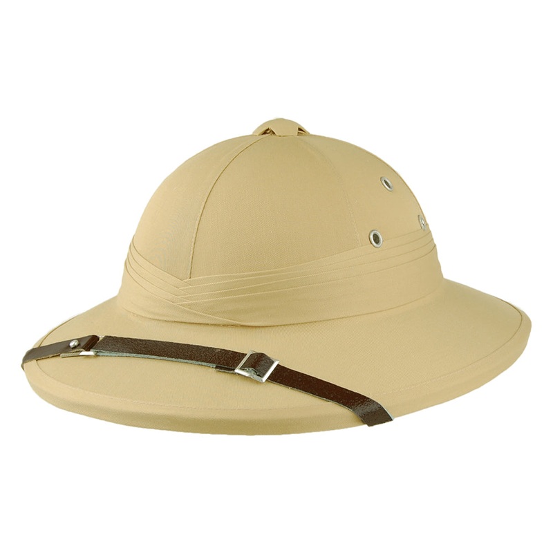 French Pith Helmet – Khaki Small/Medium