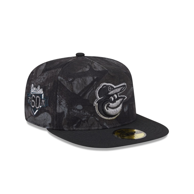 Just Caps Ripstop Camo Baltimore Orioles 59FIFTY A-Frame Fitted Hat 7