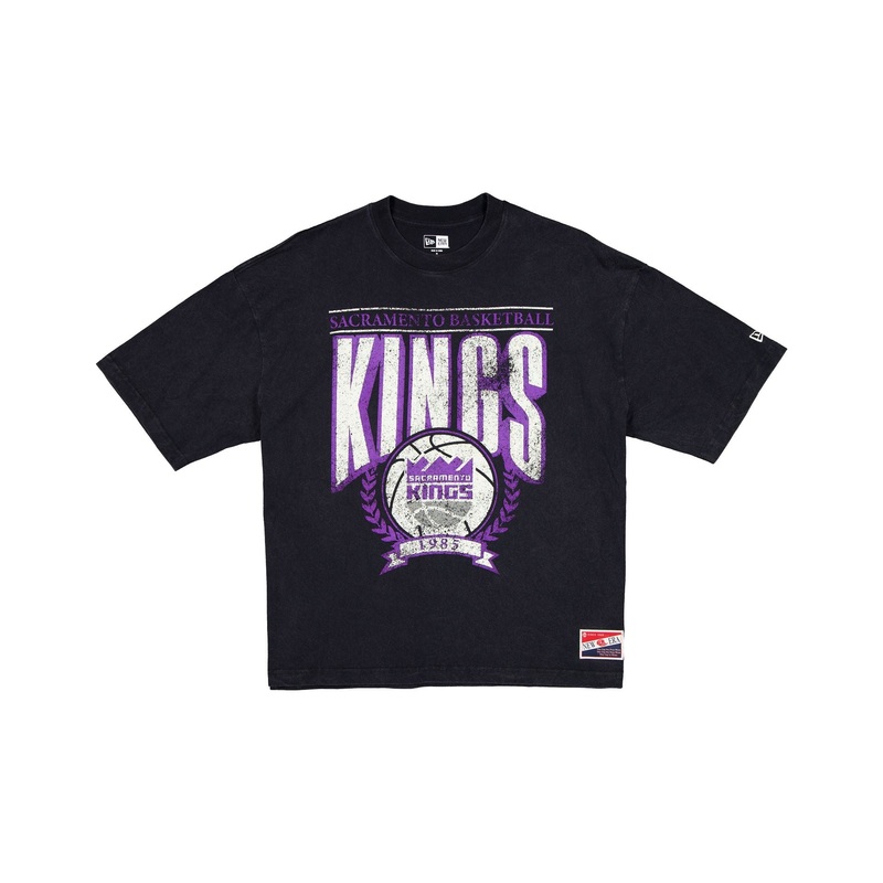 Sacramento Kings Throwback Boxy T-Shirt S