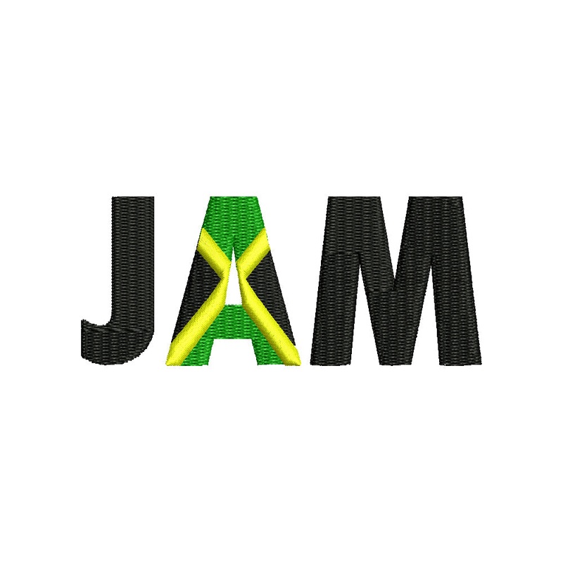 Words of Jamaica JAM Flag Default Title One Size
