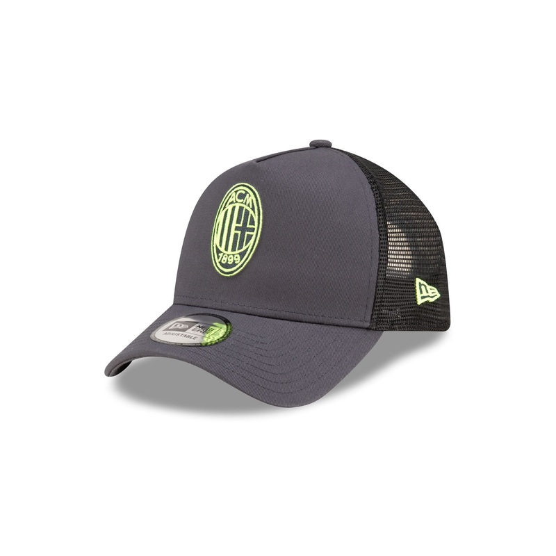 AC Milan Seasonal Dark Gray 9FORTY A-Frame Trucker Hat One Size