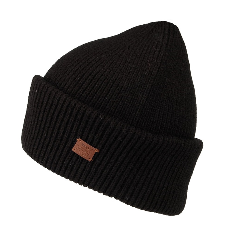 Barts Hats Natham Ski Mask Beanie Hat – Black 1-Size