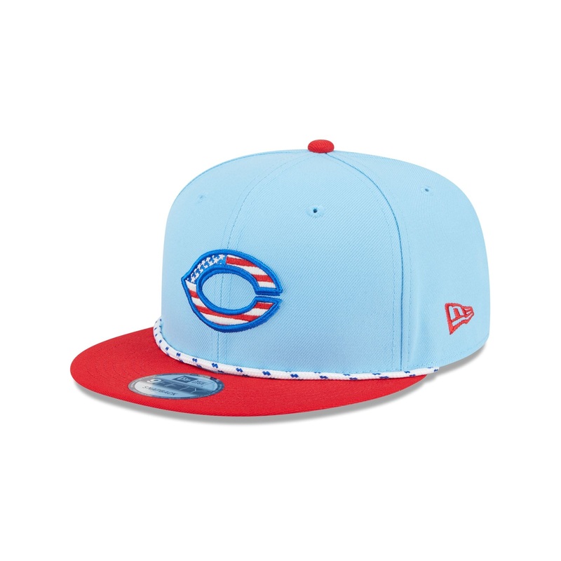 Cincinnati Reds Independence Day 2025 9FIFTY Snapback Hat One Size