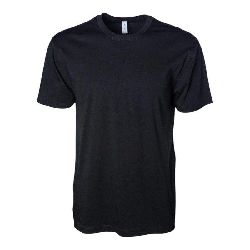 Independent Trading Co IND50TEE Men’s Lux Heavyweight T-Shirt Black XS