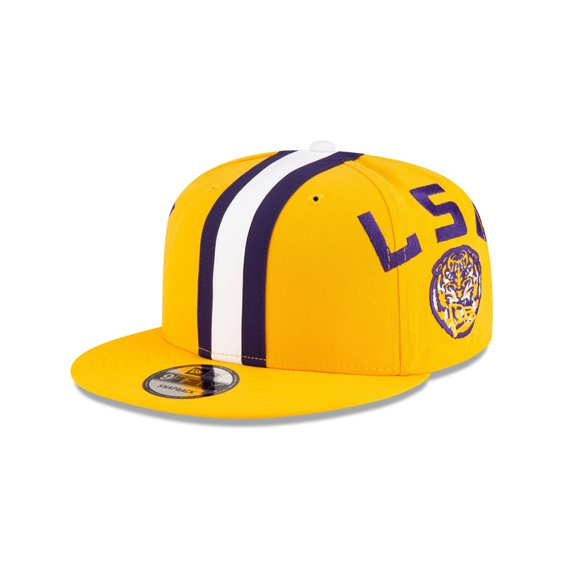 LSU Tigers Helmet 9FIFTY Snapback Hat One Size