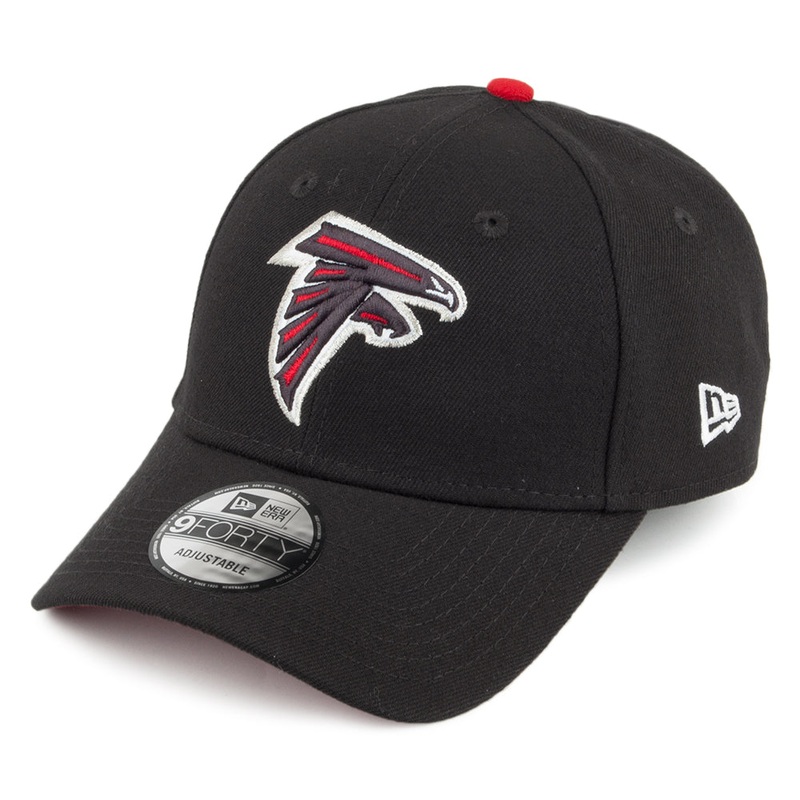New Era 9FORTY Atlanta Falcons Baseball Cap – NFL The League – Black Adjustable