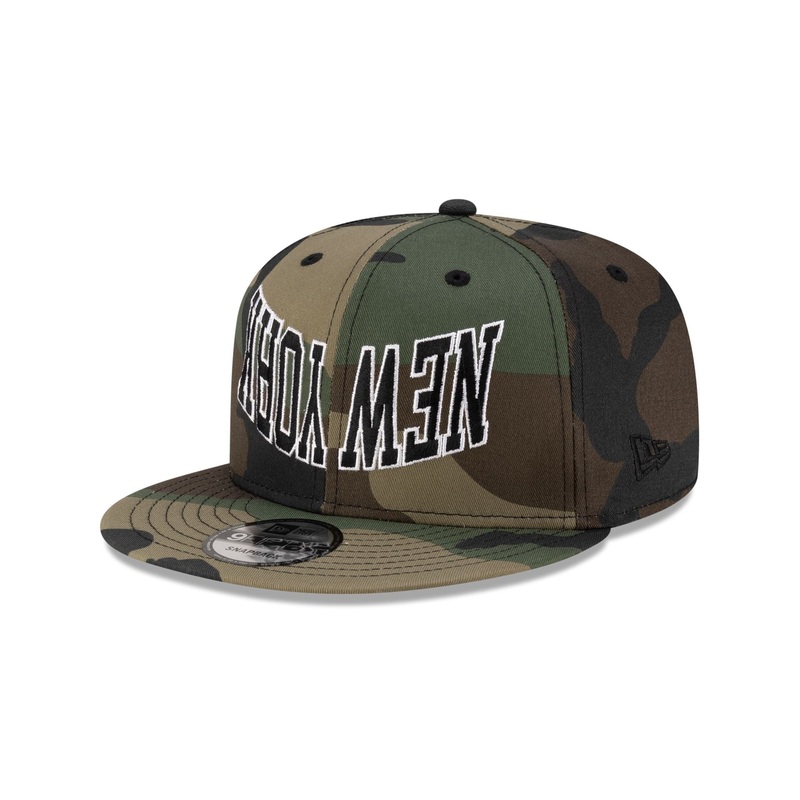 New Era Cap New York Camo 9FIFTY Snapback Hat One Size