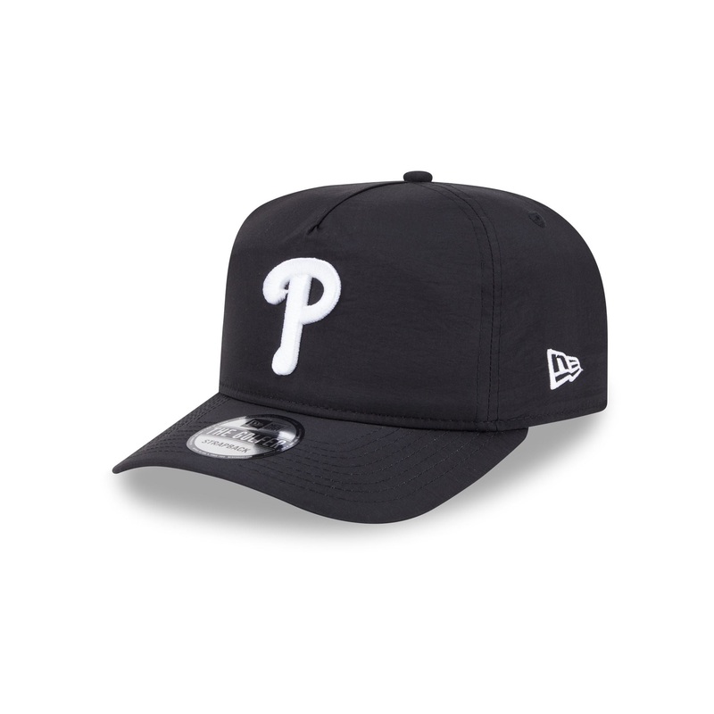 Philadelphia Phillies Everyday Nylon Black Golfer Hat One Size