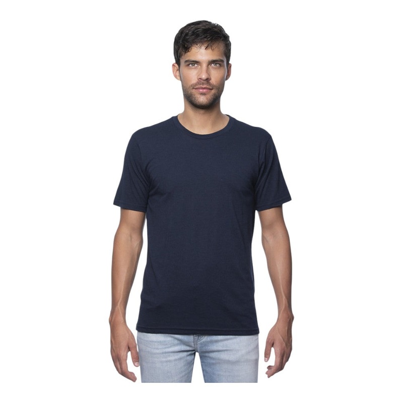 Royal Apparel Unisex Hemp & Organic Cotton Blend T-Shirt  Style 64051 Made in USA Caviar XS