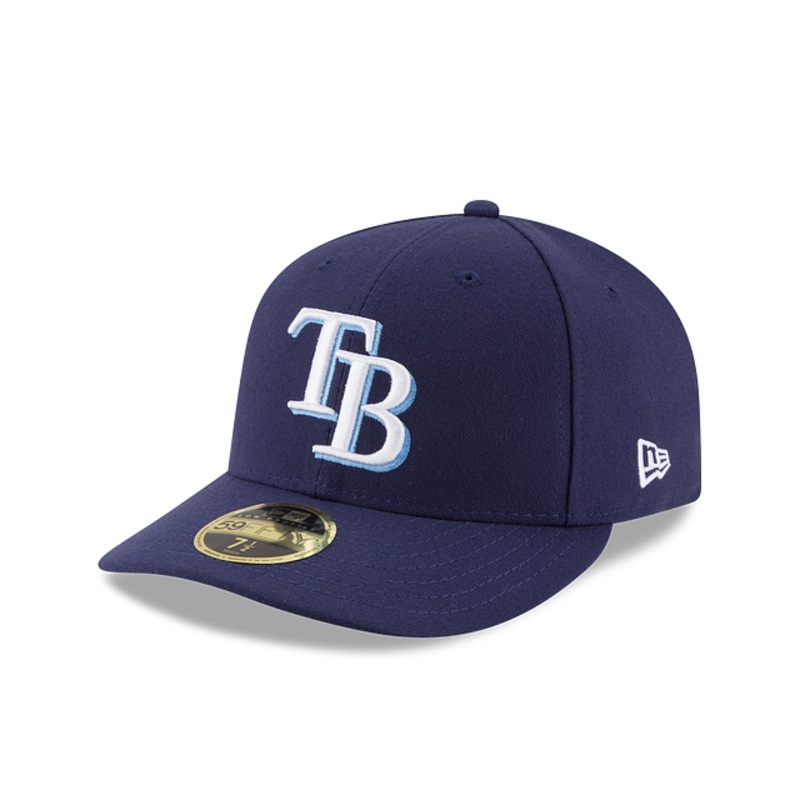 Tampa Bay Rays Authentic Collection Low Profile 59FIFTY Fitted Hat 6 7/8
