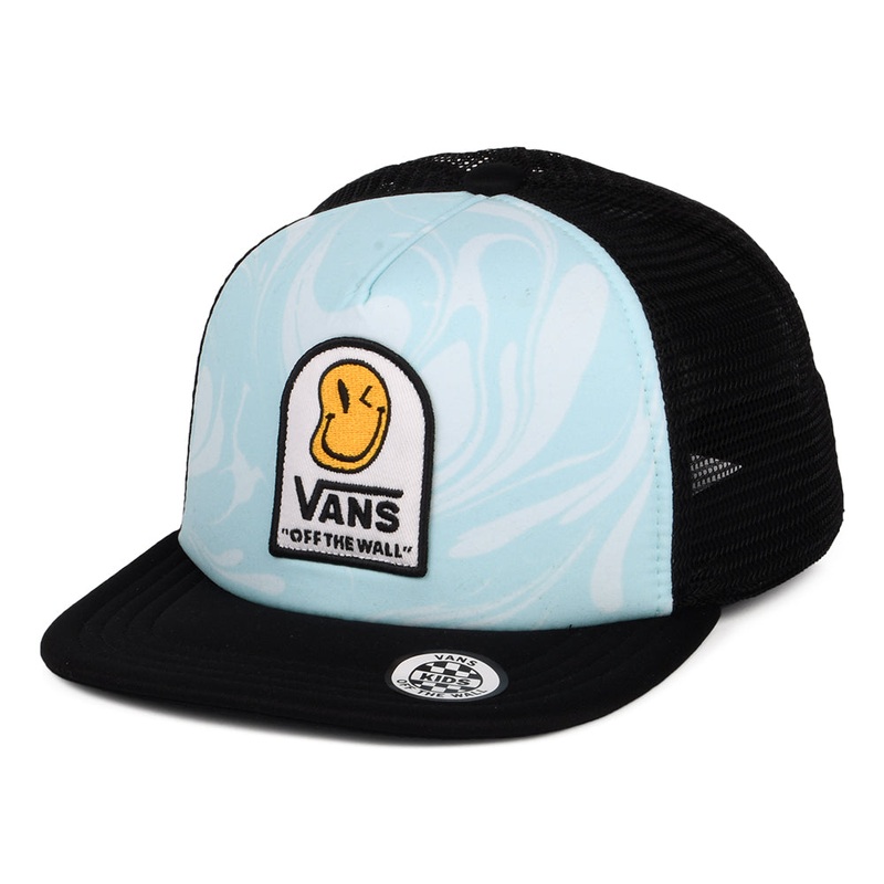 Vans Hats Kids Marble Trucker Cap – Blue CHILD ADJ.