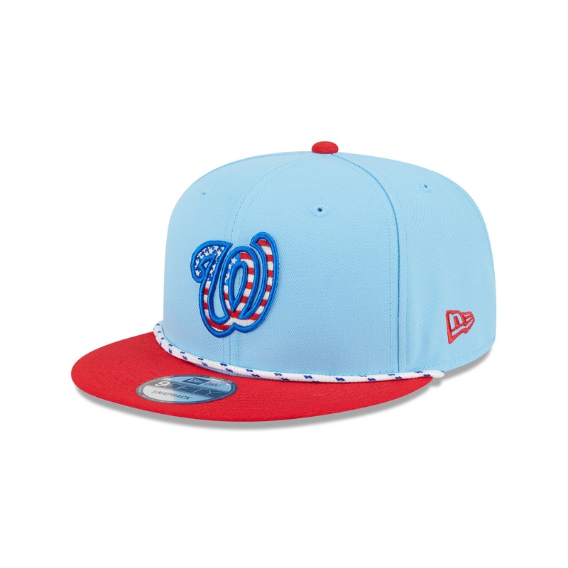 Washington Nationals Independence Day 2025 9FIFTY Snapback Hat One Size