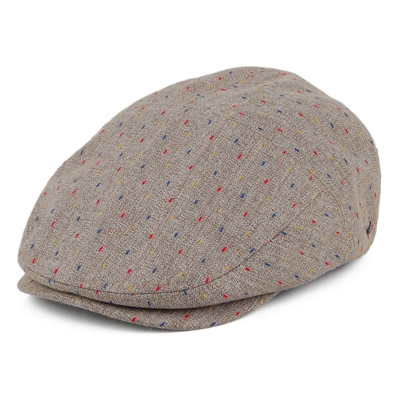 Bailey Hats Novi Flat Cap – Tan S