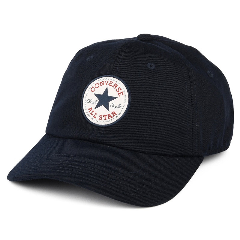 Converse Chuck Taylor All Star Patch Baseball Cap – Navy Blue Adjustable