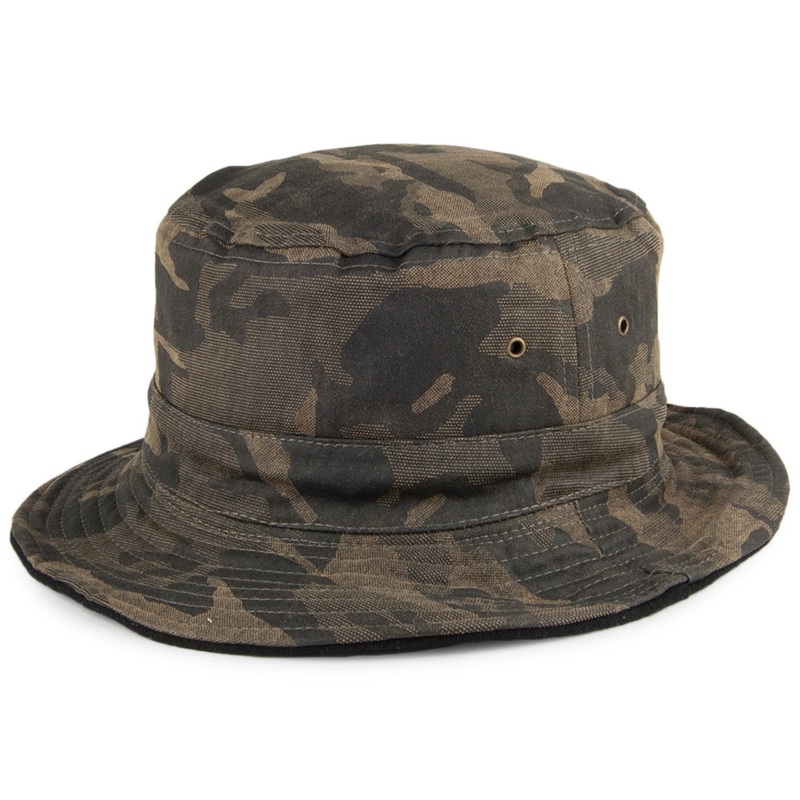 Dorfman Pacific Hats Cotton Bucket Hat – Camouflage M