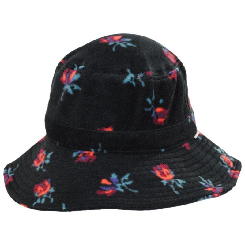 Dylan Floral Polar Fleece Bucket Hat ROSES XS/S