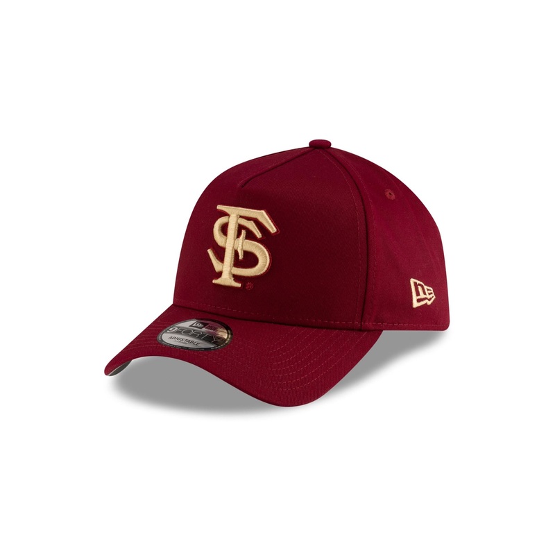 Florida State Seminoles Cardinal Red 9FORTY A-Frame Snapback Hat One Size