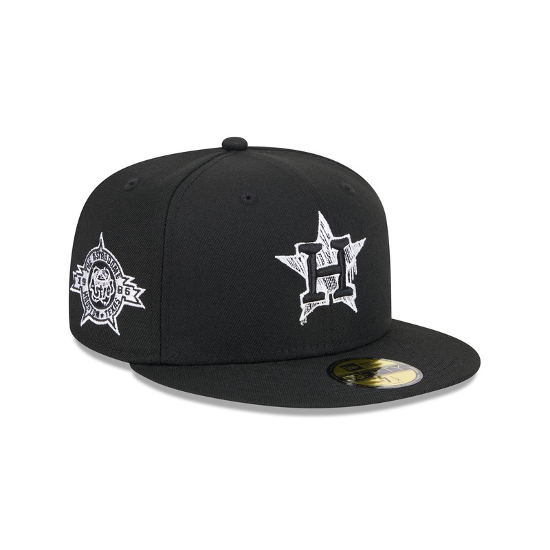 Houston Astros Hi Vis Doodle 59FIFTY Fitted Hat 7