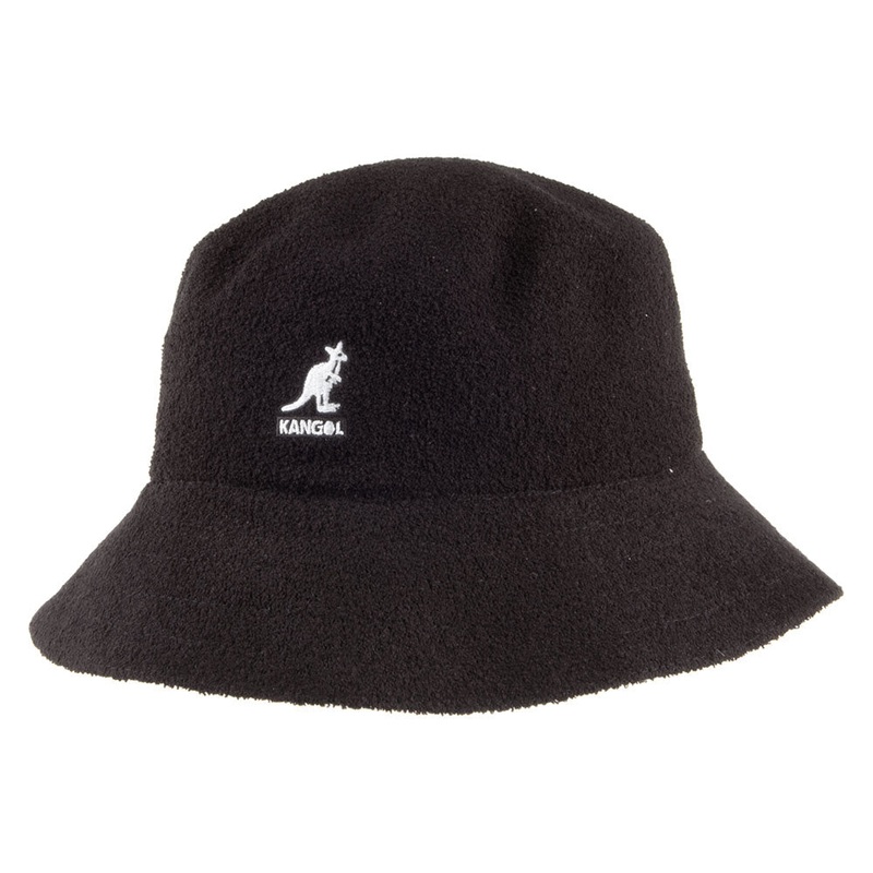 Kangol Bermuda Bucket Hat – Black S