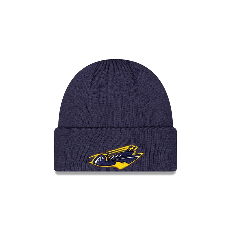 Memphis Showboats Navy Cuff Knit Beanie One Size