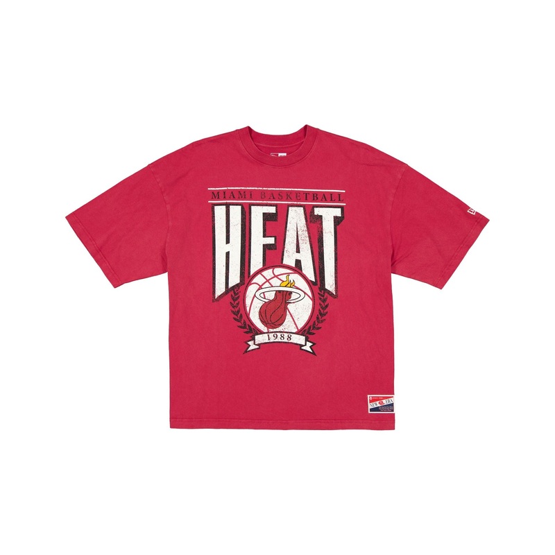 Miami Heat Throwback Boxy T-Shirt S