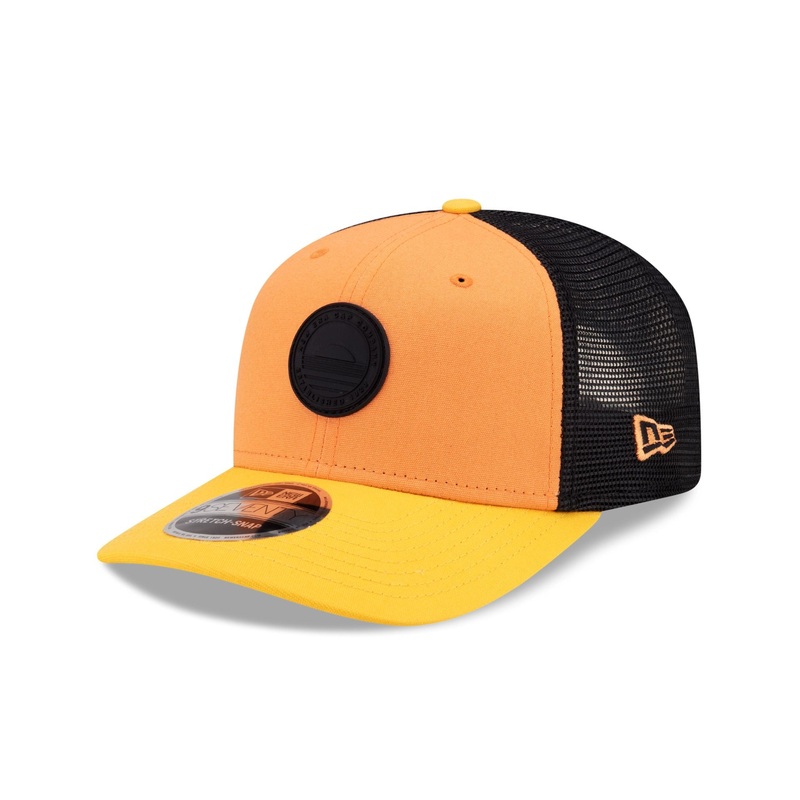 New Era Cap Orange 9SEVENTY Trucker Hat One Size
