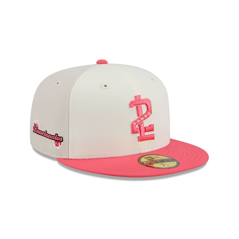 Tecolotes de los Dos Laredos Two-Tone Coral 59FIFTY Fitted Hat 7