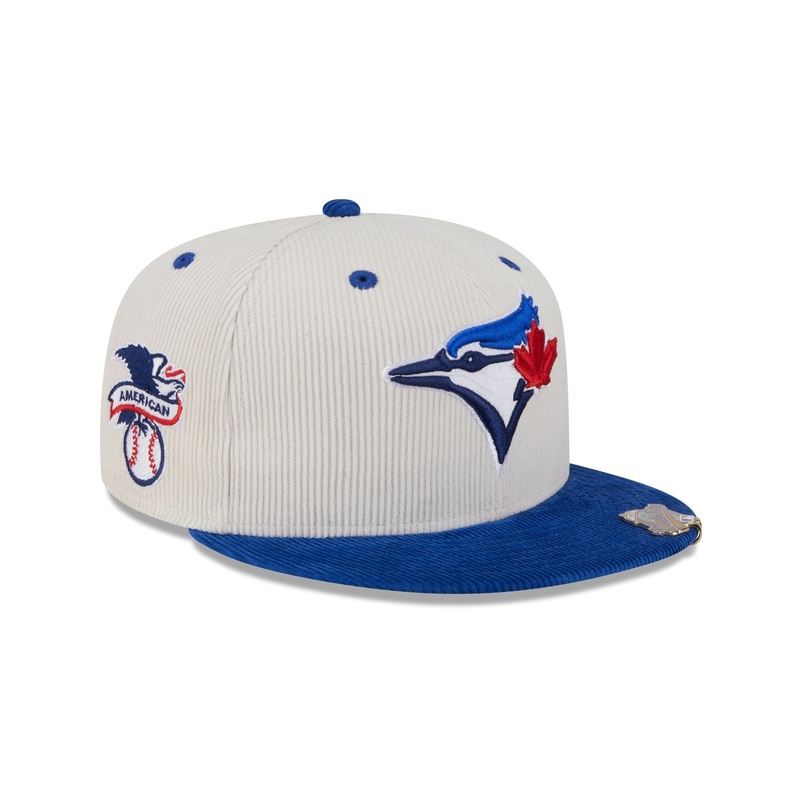 Toronto Blue Jays Two Tone Cord 59FIFTY Fitted Hat 7