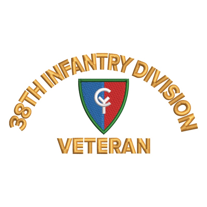 U.S. Army 38th Infantry Division Logo U.S. Army 38th Infantry Division Logo One Size