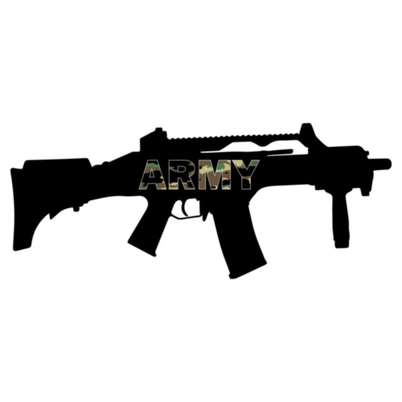 Black Army Gun Default Title One Size