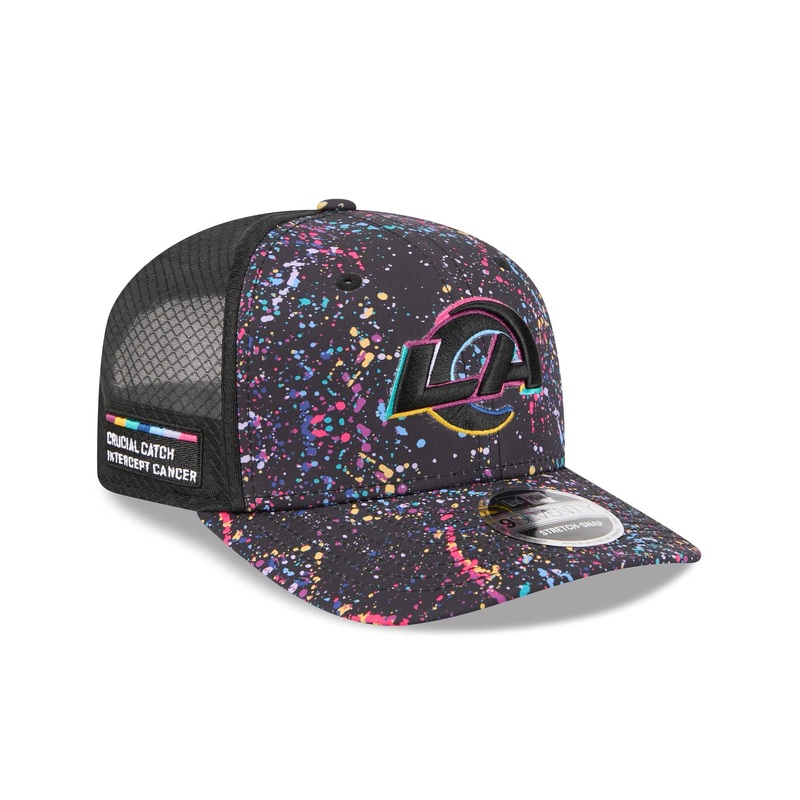 Los Angeles Rams 2025 Crucial Catch 9SEVENTY Trucker Hat One Size