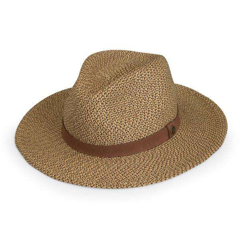 Outback Wide Brim Golf Hat – Wallaroo Hats Brown M/L