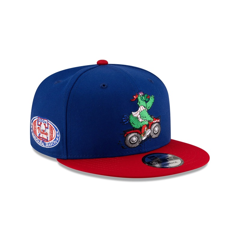 Philadelphia Phillies Mascot Blue 9FIFTY Snapback Hat One Size