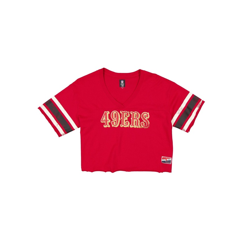 San Francisco 49ers Throwback Cropped Women’s T-Shirt XS