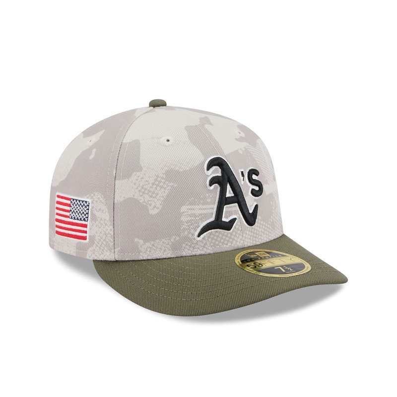 Athletics Armed Forces Day 2025 Low Profile 59FIFTY Fitted Hat 7