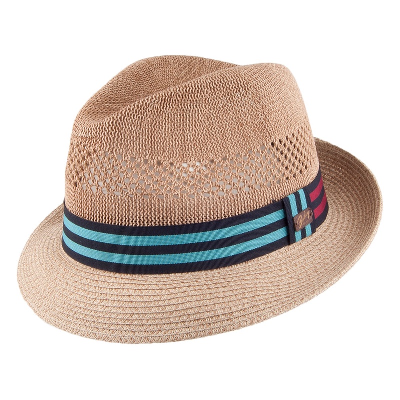 Bailey Hats Berle Trilby Hat – Natural S