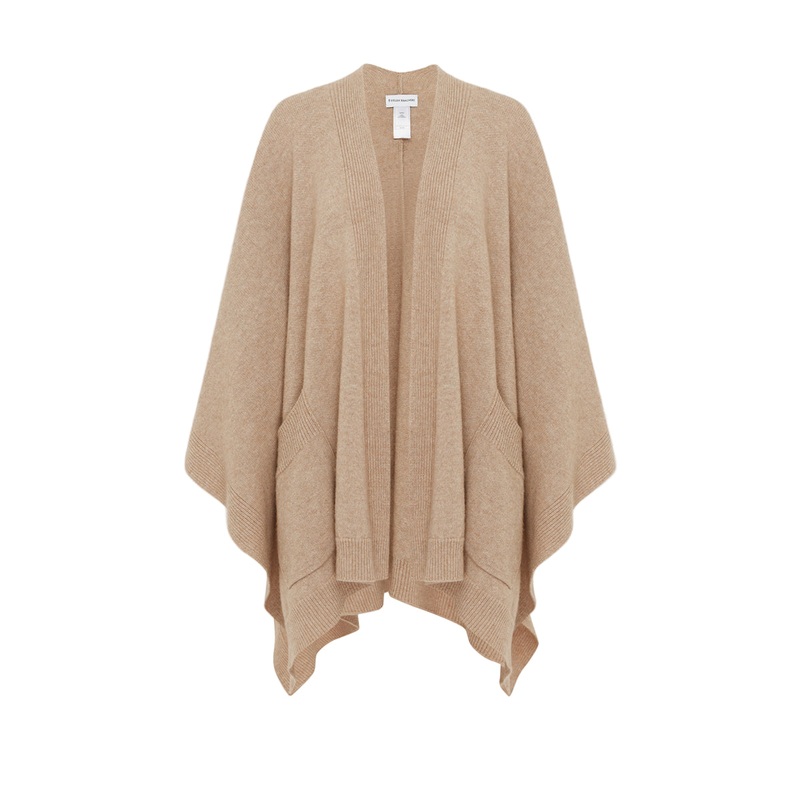 Clara Poncho Black One Size