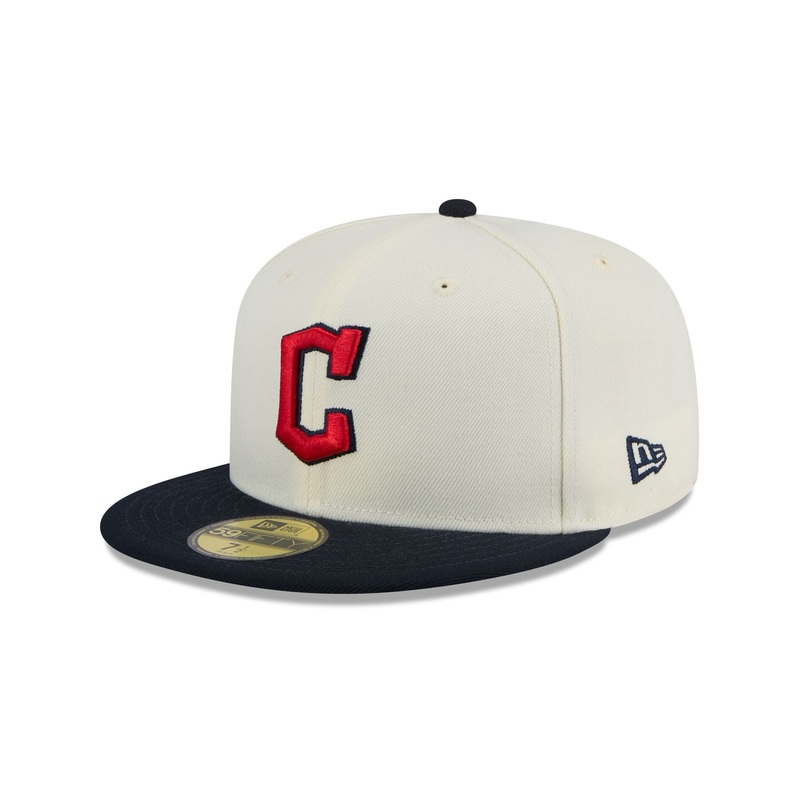 Cleveland Guardians Chrome 59FIFTY Fitted Hat 7