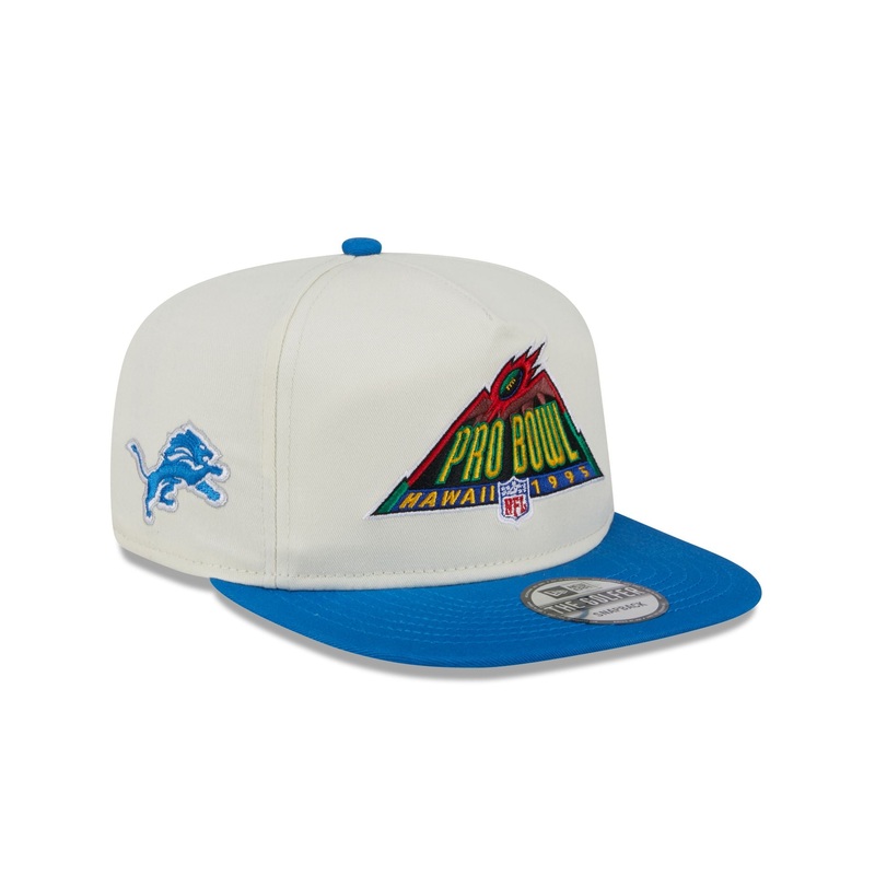Detroit Lions Pro Bowl Patch Golfer Hat One Size