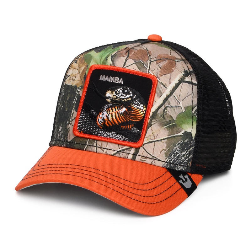 Goorin Bros. Ambush Trucker Cap – Camouflage-Orange Adjustable