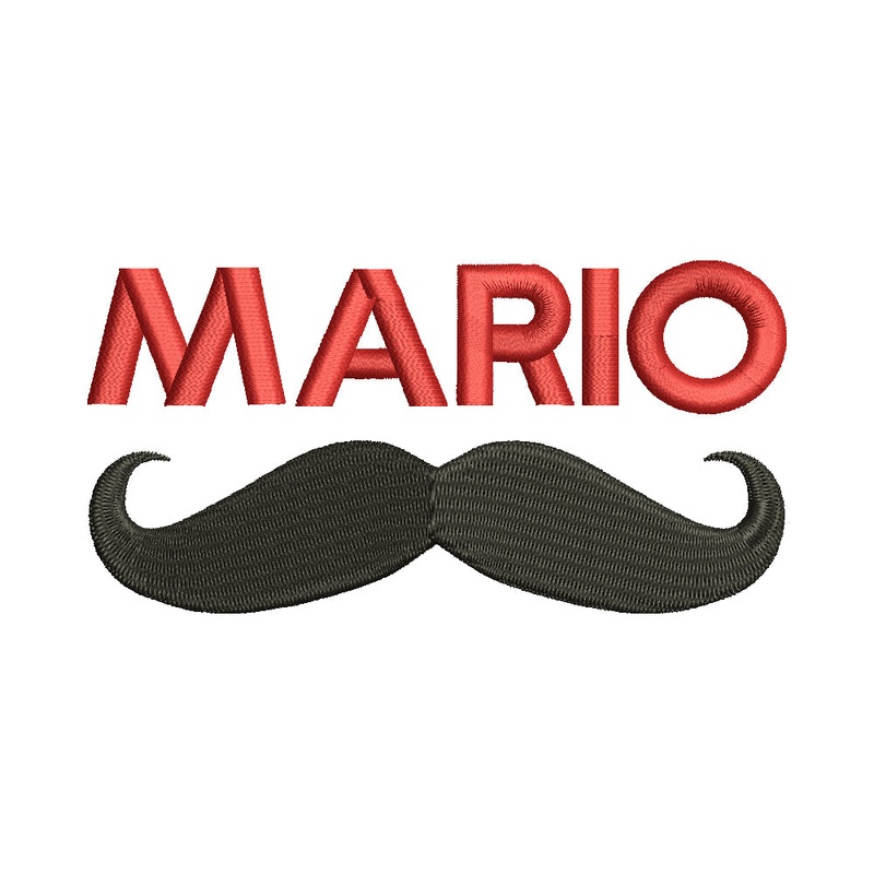 Mario Mustache Default Title One Size