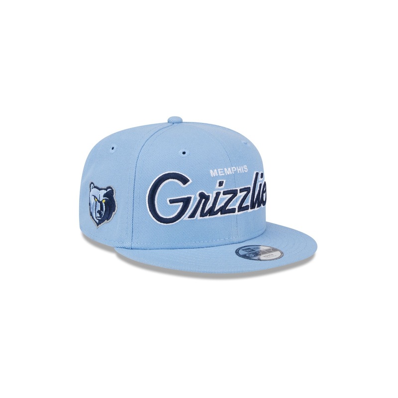 Memphis Grizzlies Script Kids 9FIFTY Snapback Hat One Size