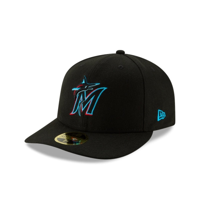 Miami Marlins Authentic Collection Low Profile 59FIFTY Fitted Hat 6 7/8