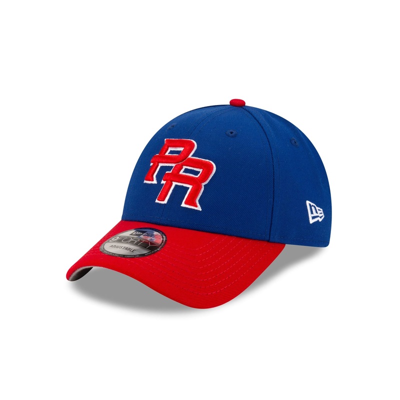 Puerto Rico Royal Blue Alt 9FORTY Snapback Hat One Size