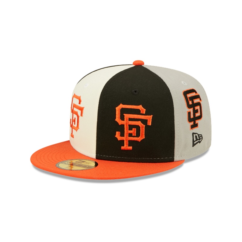 San Francisco Giants Logo Pinwheel 59FIFTY Fitted Hat 7
